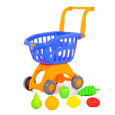 Тележка для маркета Мини набор продуктов №3 Полесье 71378 1